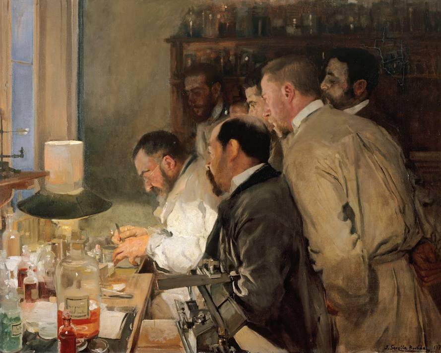 Una investigación, del pintor Joaquín Sorolla (Museo Sorolla). 