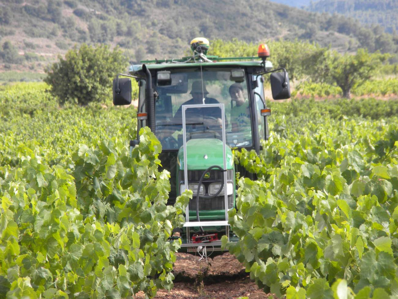 GPS y visión artificial para hacer mejor vino