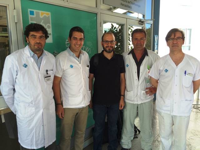 Intervención pionera para preservar la movilidad de un paciente afectado por un tumor 