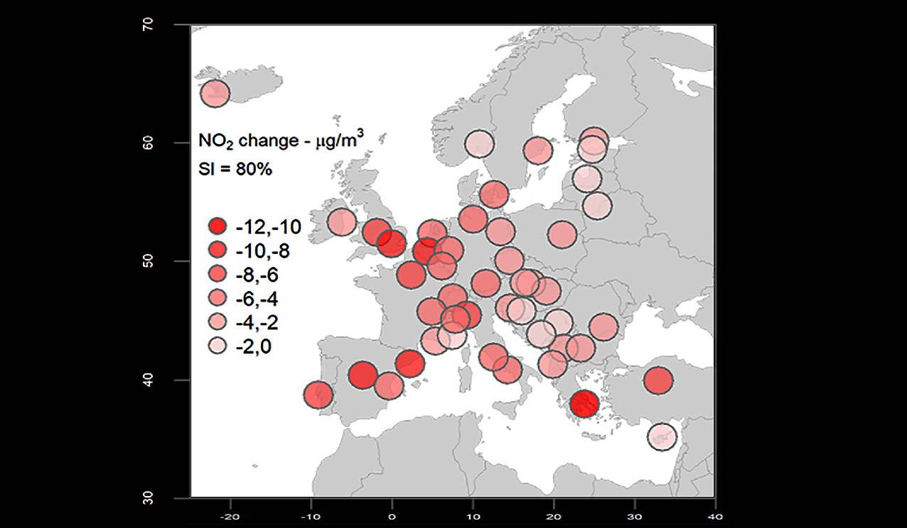 La caída de la contaminación por el primer confinamiento evitó 800 muertes en Europa