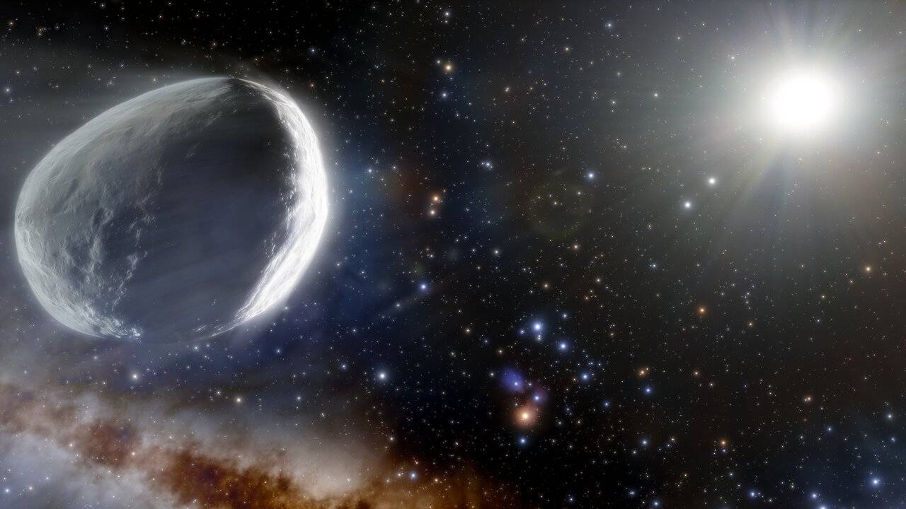 La historia del cometa gigante que llegó desde la nube de Oort