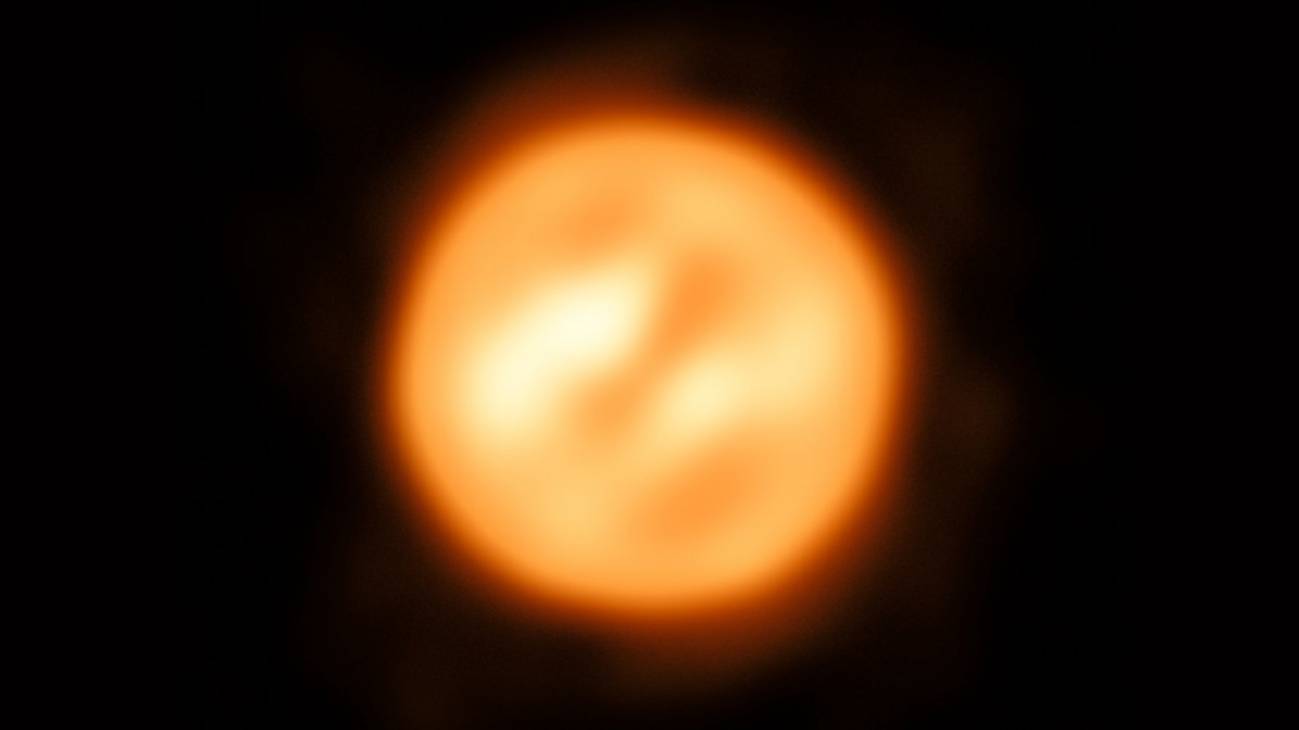La mejor imagen de la atmósfera y la superficie de una estrella