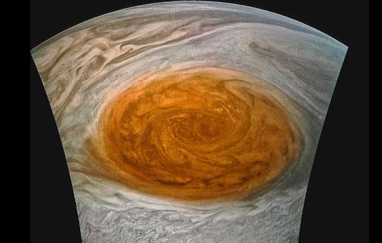 La NASA ofrece las mejores imágenes de la Gran Mancha Roja de Júpiter 