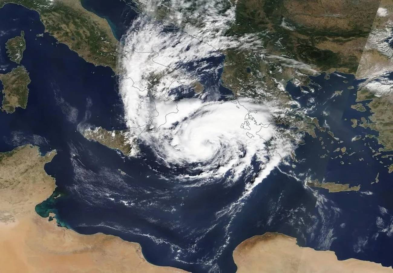 Formación de nubes en espiral
