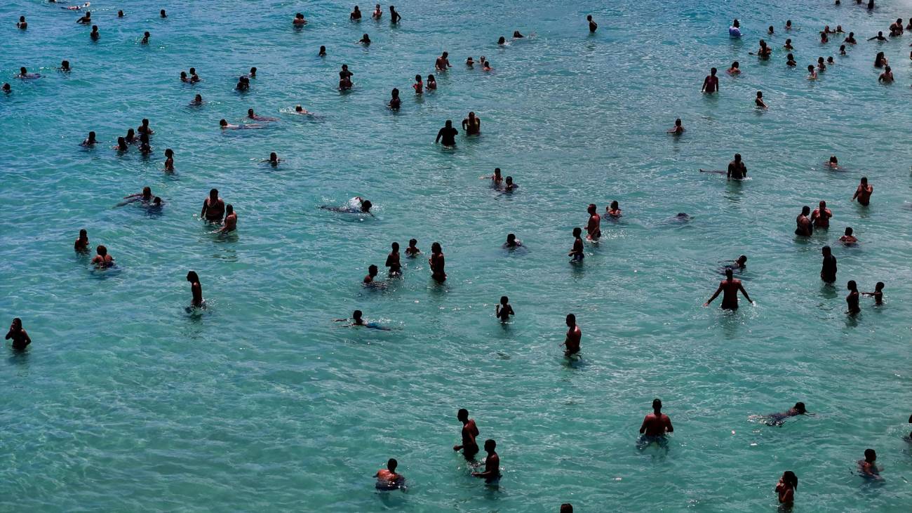 océanos, olas de calor, cambio climático