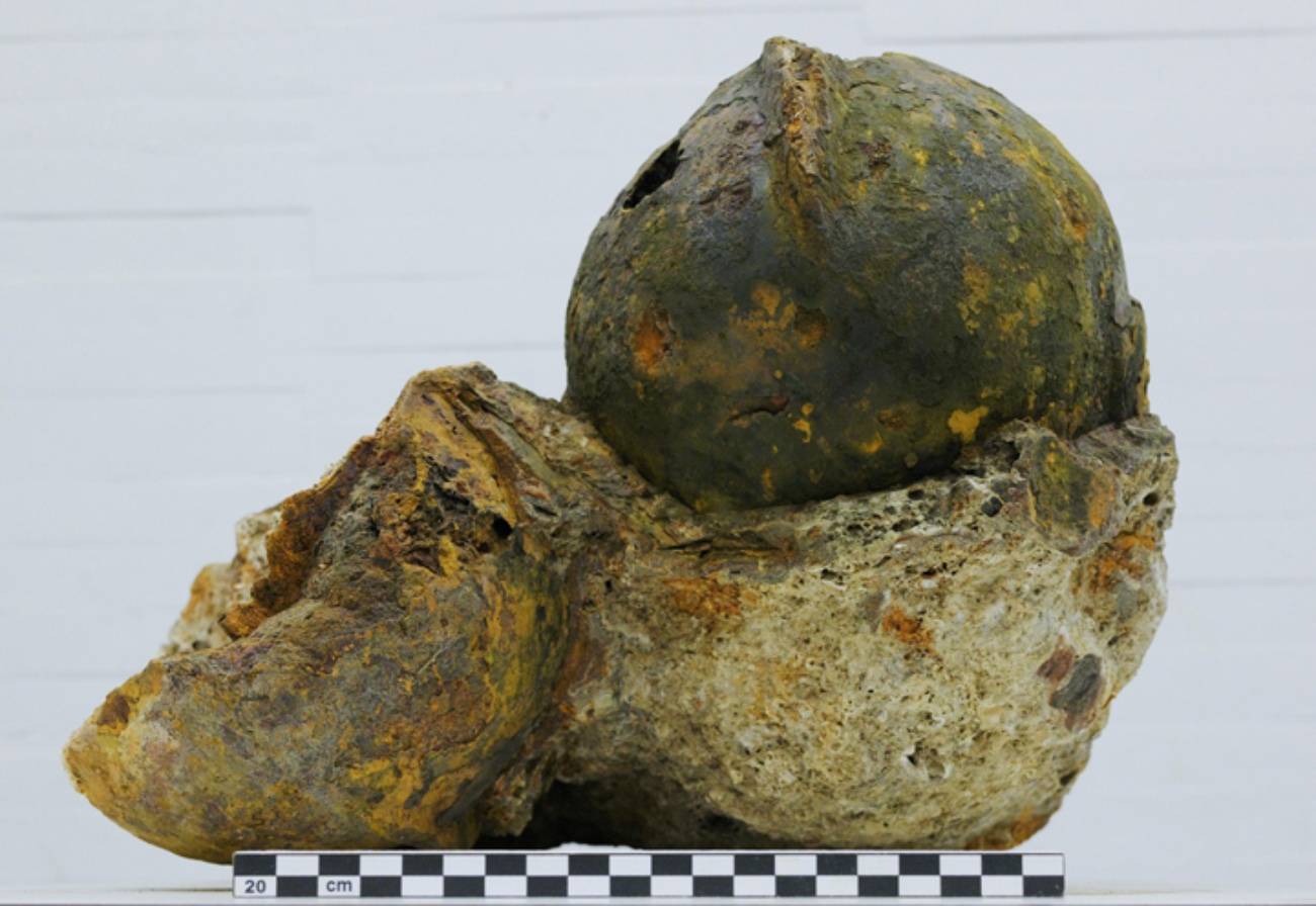 Los cascos recuperados frente a la costa de Benicarló no eran de origen romano