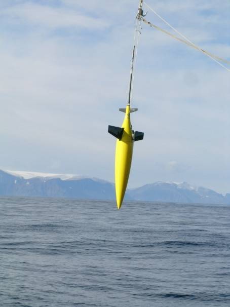 Lanzan un robot submarino para estudiar los afloramientos en las aguas gallegas