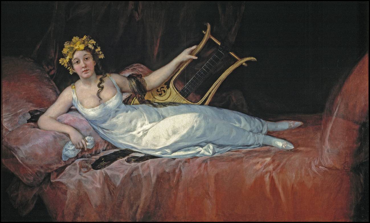 Joaquina Téllez-Girón y Pimentel, marquesa de Santa Cruz. Francisco de Goya y Lucientes (1805). Museo Nacional del Prado.