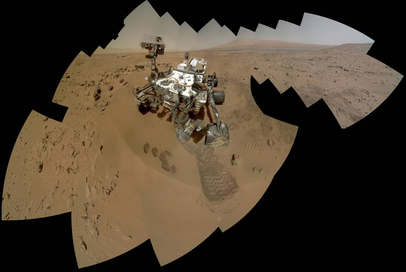 Las muestras recogidas por Curiosity confirman la presencia de agua en Marte
