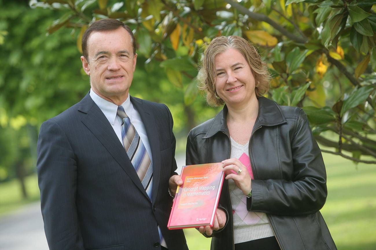 Fermín González y Edurne Pozueta, UPNA