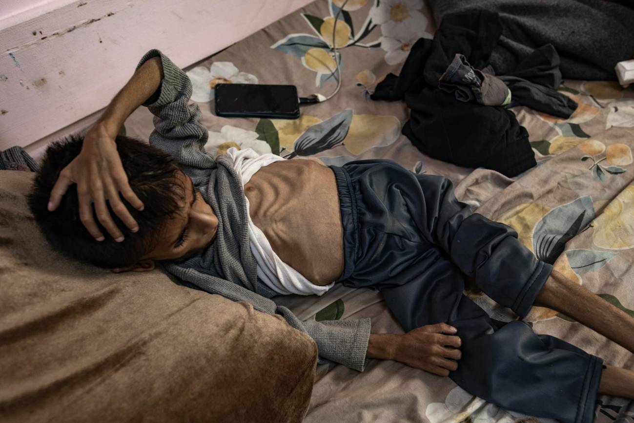 Gaza, desnutrición, niños, genocidio, Israel