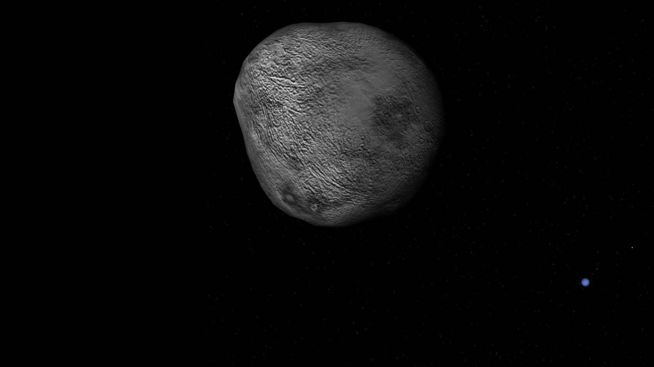 Nereida podría ser una de las lunas originales de Neptuno, y no una captura del cinturón de Kuiper