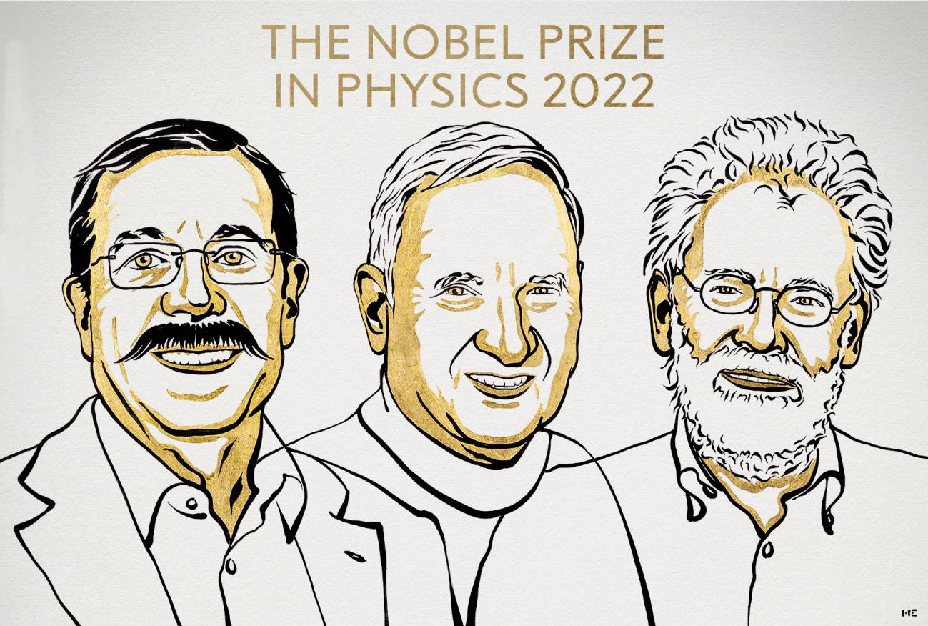 Alain Aspect, John Clauser y Anton Zeilinger