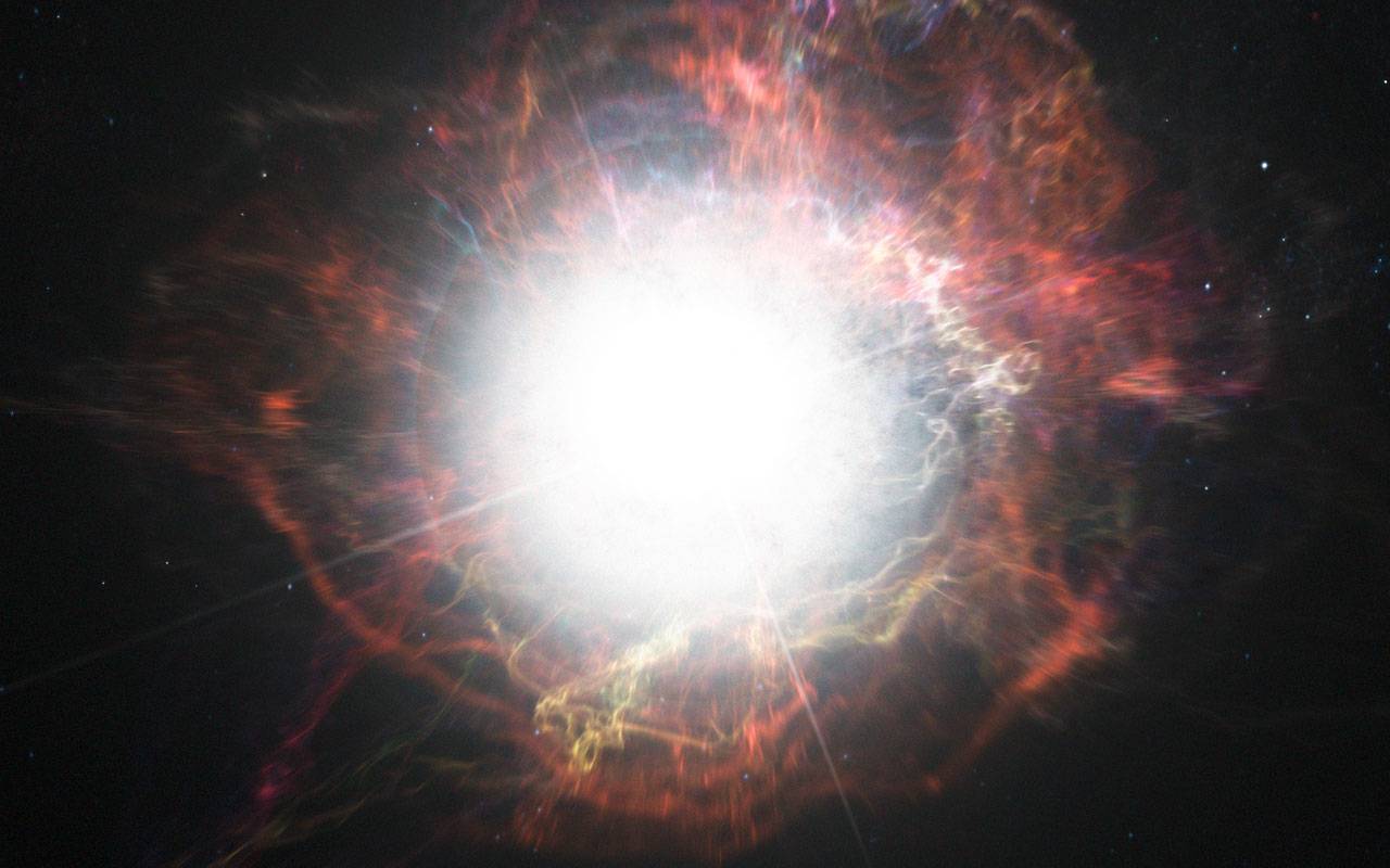 Nuevas observaciones revelan cómo se forma el polvo interestelar alrededor de una supernova