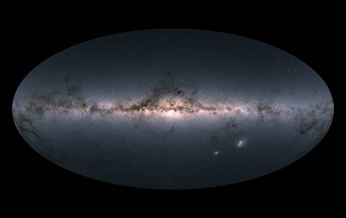 Nuevo catálogo estelar de Gaia