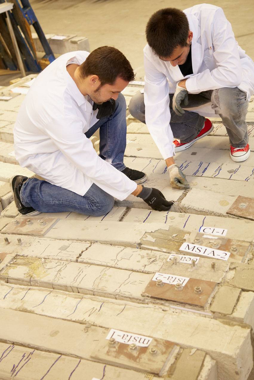 Nuevo material para fortalecer el hormigón frente a la flexión