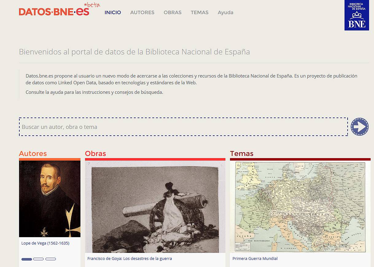 Nuevo portal de acceso al catálogo de la Biblioteca Nacional