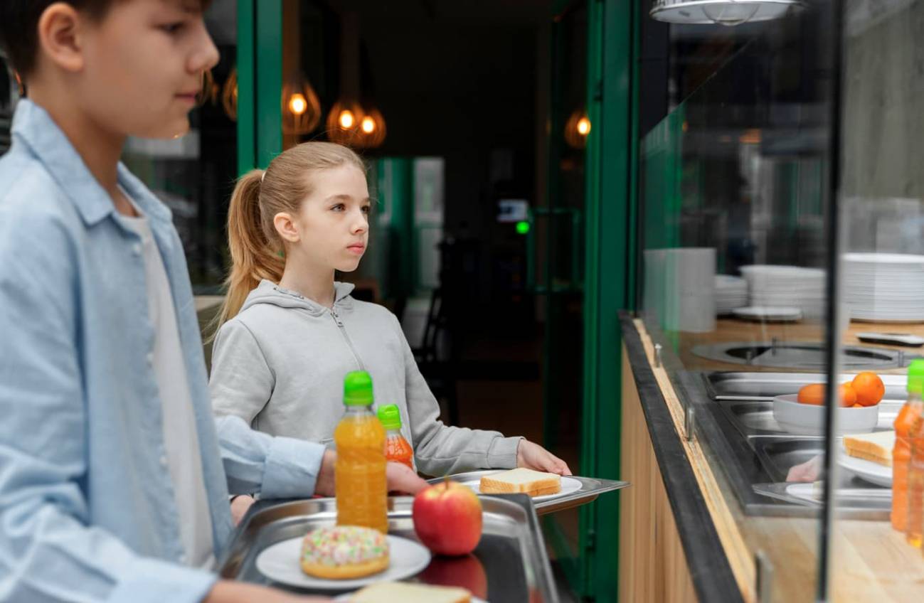 Ofrecer comidas escolares gratuitas mejora el rendimiento en matemáticas 