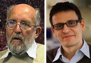 astrofísicos suizos Michel Mayor y Didier Queloz 