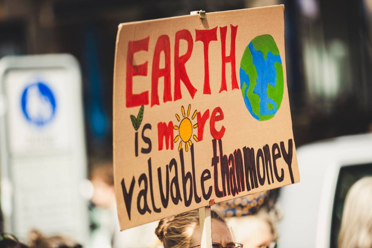 Manifestación cambio climático