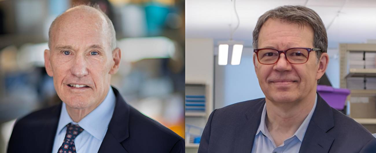 De izquierda a derecha: Carl H. June.