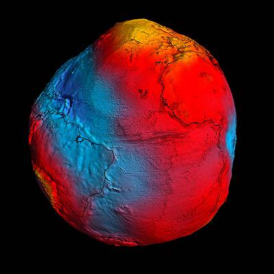 Presentan el mejor modelo del campo gravitatorio de la Tierra