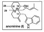 Primera síntesis total de la anominina, un producto natural con aplicaciones de potencial interés en el ámbito terapéutico