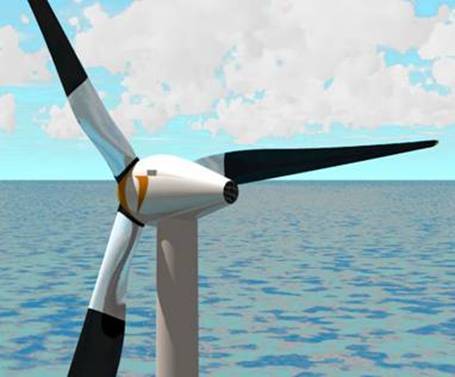 Próximos aerogeneradores pequeños para la eólica marina