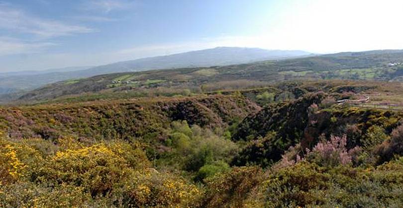 Reconstruyen el proceso de explotación de la mina de oro romana gallega de Os Biocos