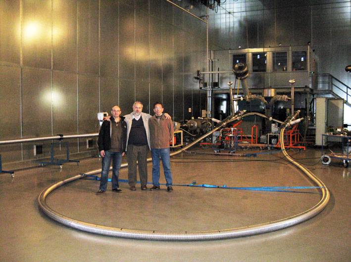Record mundial de intensidad de corriente con un cable de distribución eléctrica