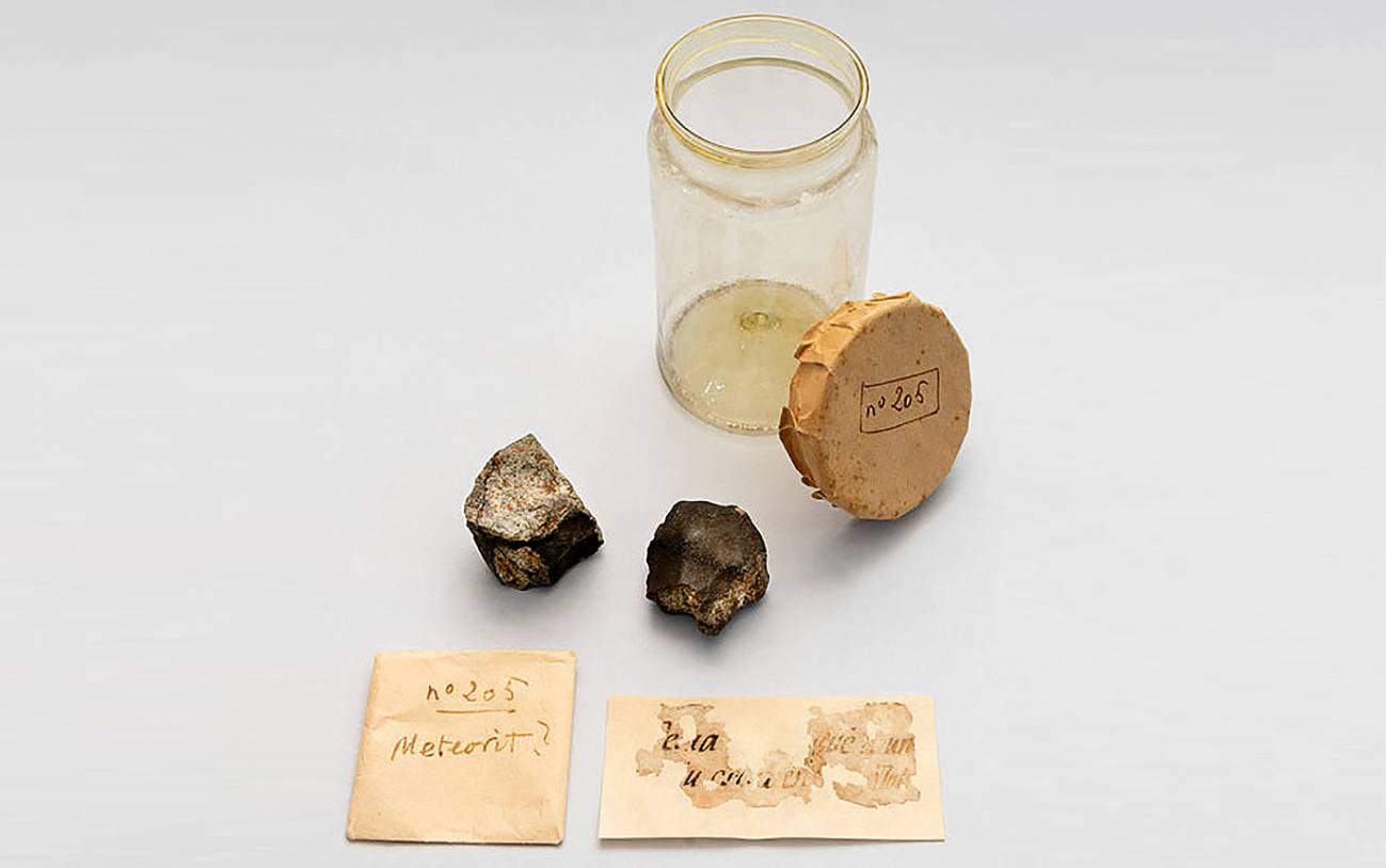 Redescubiertos dos fragmentos del meteorito que cayó en Barcelona en 1704