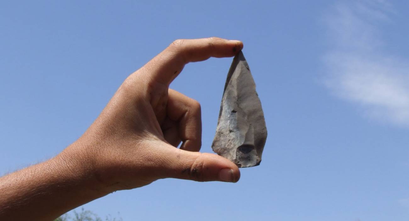 Se recuperan 'cuchillos' de cazadores prehistóricos de hace 60.000 años en Israel
