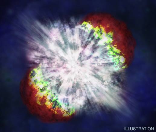 Supernovas en el laboratorio