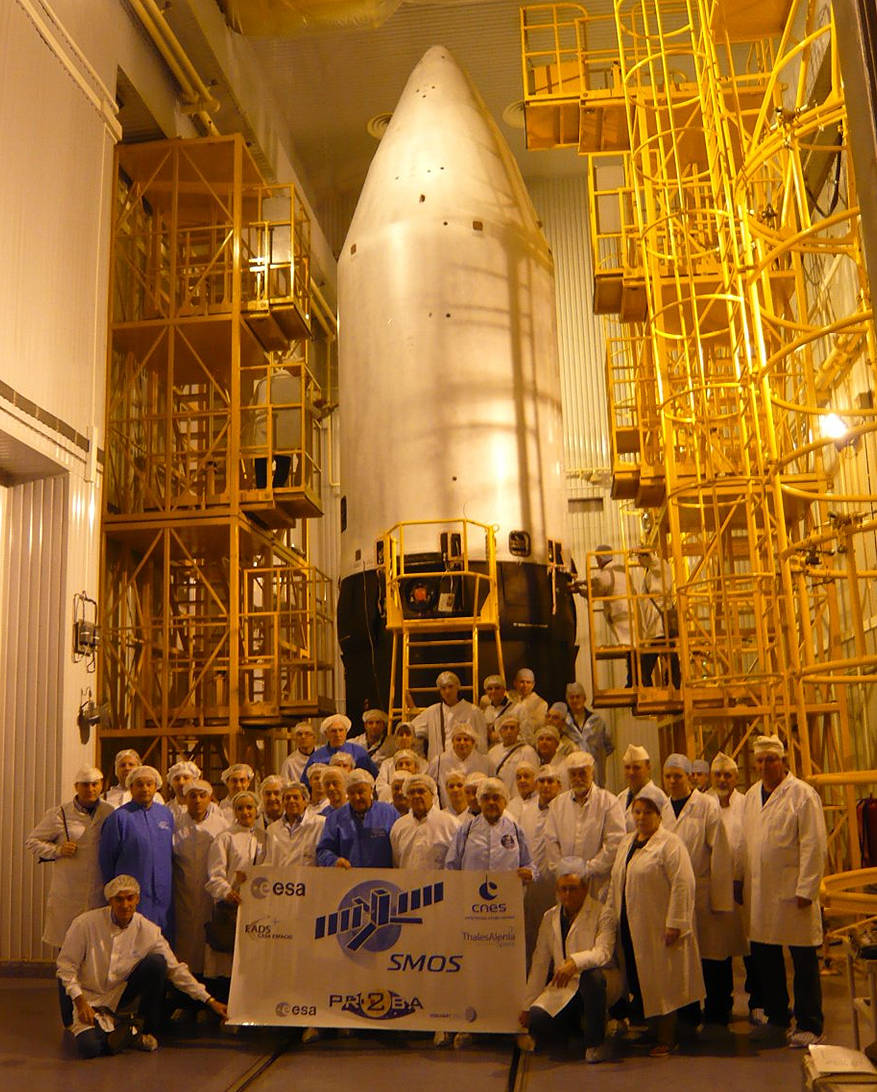 Todo listo para el despegue del satélite SMOS