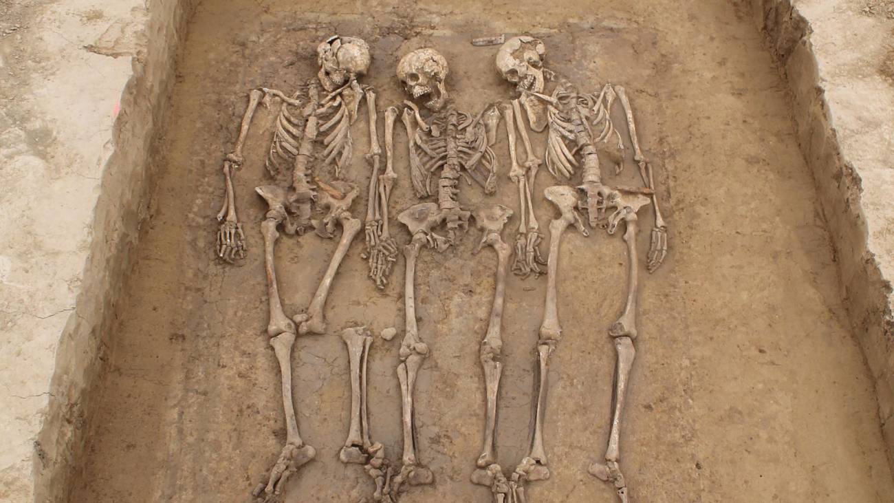 Tres hermanos de hace 1300 años