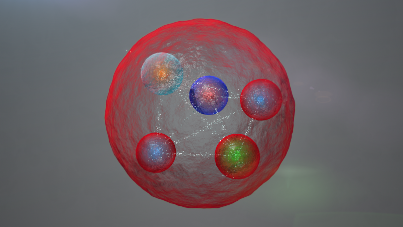 Un experimento del LHC descubre nuevas partículas formadas por cinco quarks