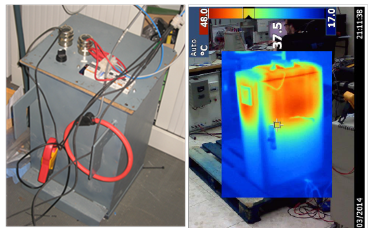 Ensayos de un prototipo y de de un regulador comercial en el laboratorio de máquinas eléctricas ETSI Industriales-UPM