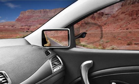 Un retrovisor 3D para los coches del futuro