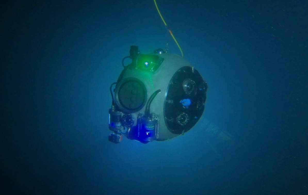 Un robot submarino para explorar minas abandonadas