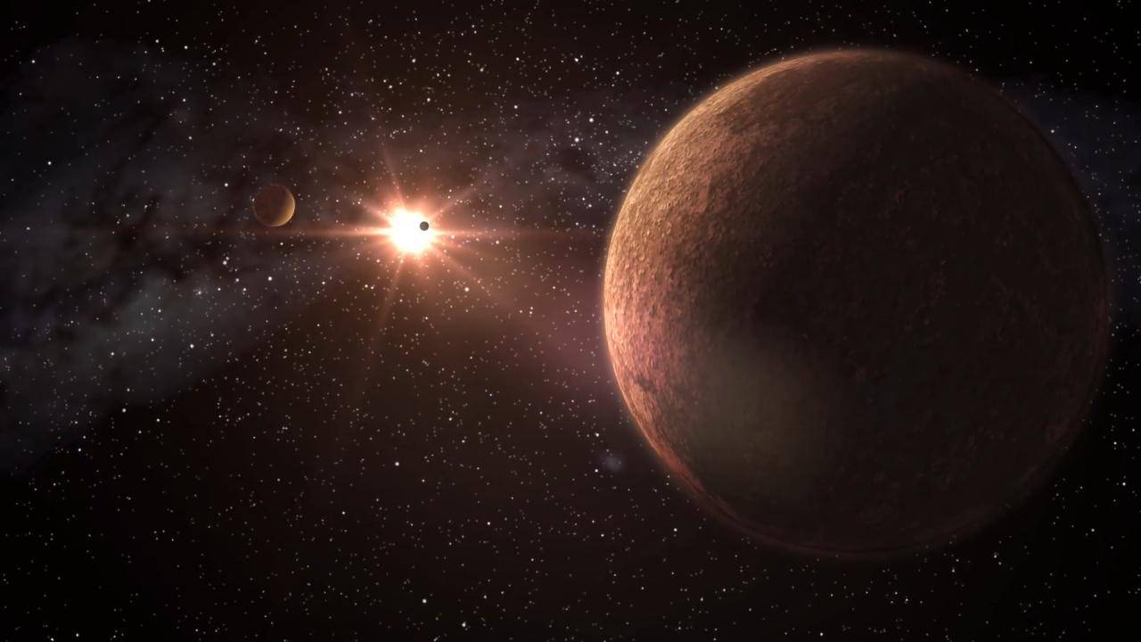 Un sistema de cuatro planetas con un peculiar proceso migratorio