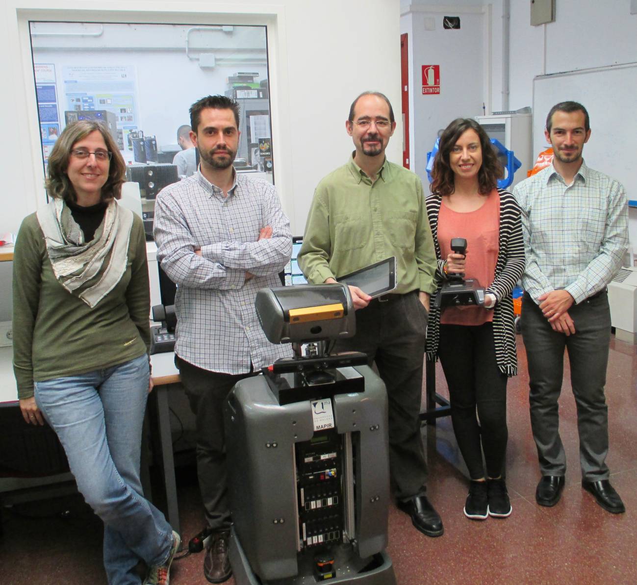 Una aplicación controla robots de forma remota aunque existan retardos