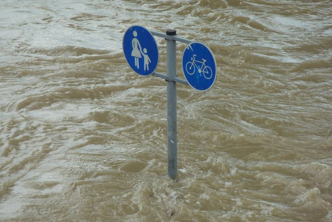 Imagen de inundación. Fuente: pixabay.