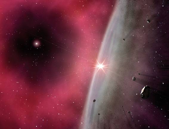 Una estrella seis veces mayor que el Sol influyó en el "nacimiento del Sistema Solar"