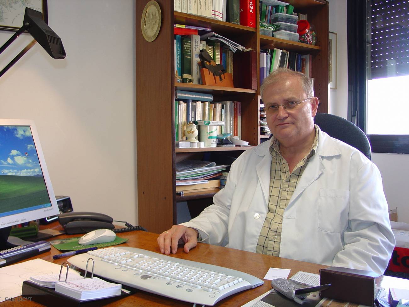 Carlos Domínguez Tejerina, catedrático de Reproducción Animal de la Universidad de León y director de Centrotec.