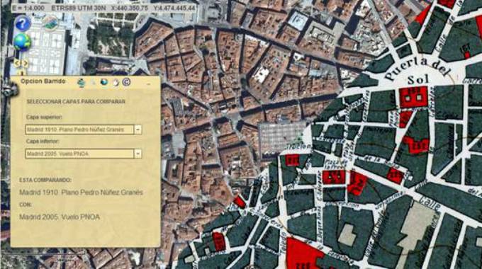 Una plataforma digital del CSIC detalla 140 años de Madrid