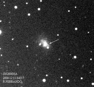 Una supernova observada por astrónomos aficionados abre el debate entre los profesionales