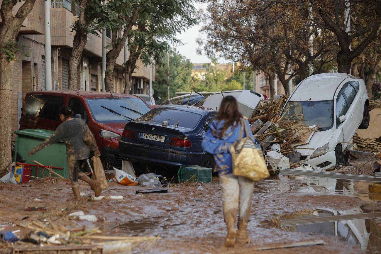 fuertes lluvias causadas por la DANA