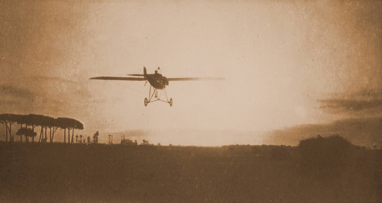 Cien años volando a Mallorca