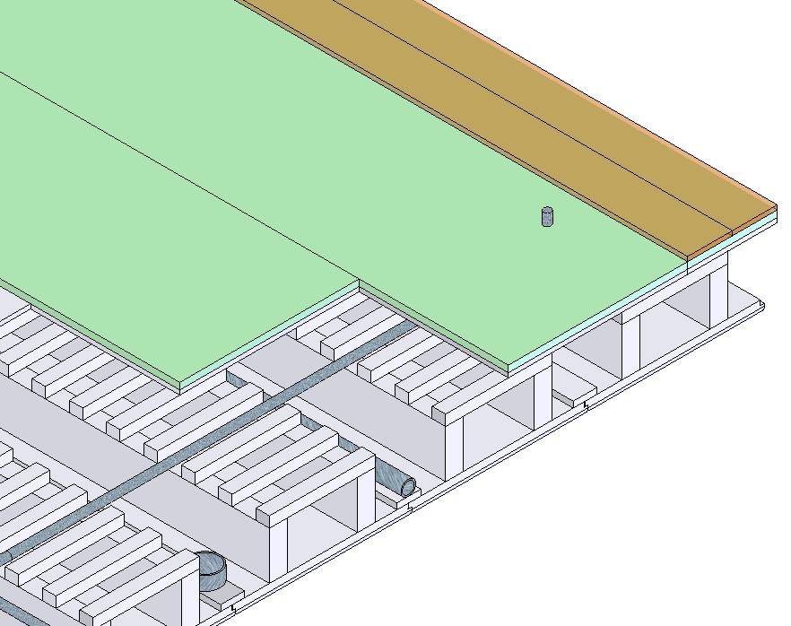 Montaje del panel estructural de madera