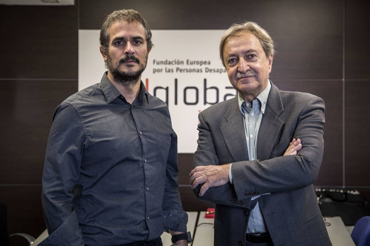 Paco Lobatón y Iván Pérez